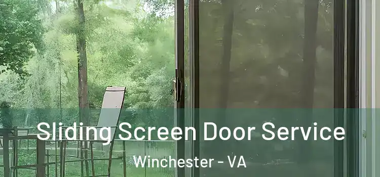 Sliding Screen Door Service Winchester - VA
